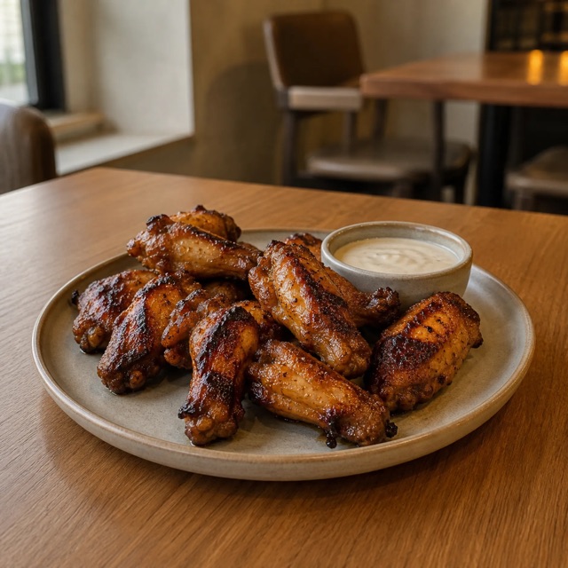 Grilled wings