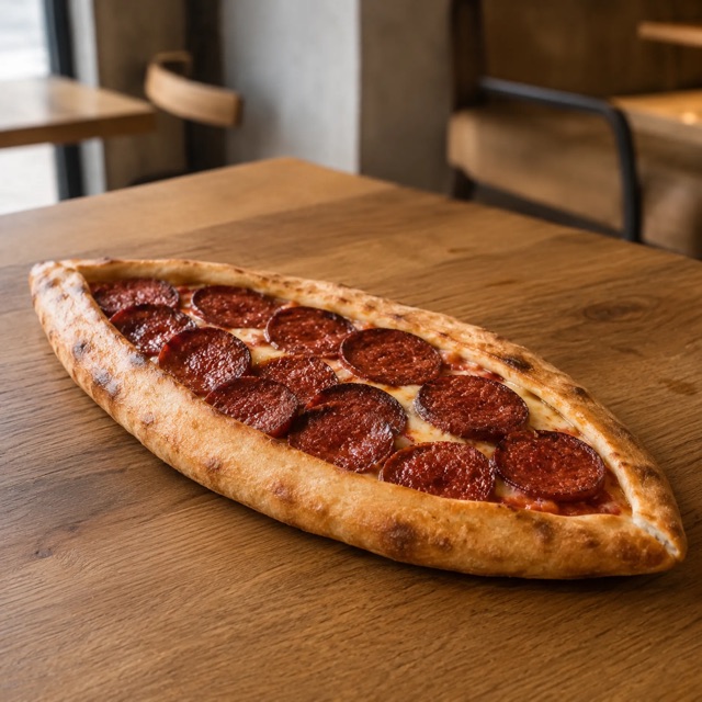 Sucuklu pide